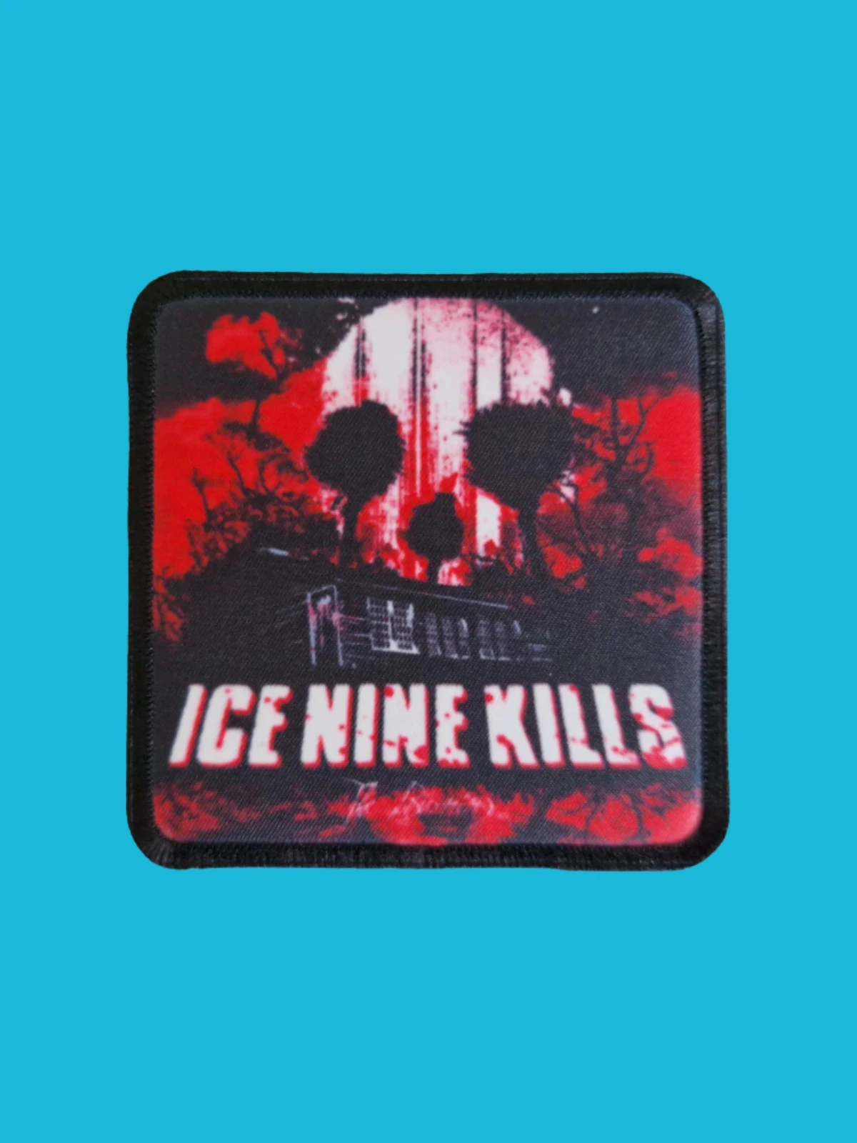 Patch Ice Nine Kills - The Burning - Imprimé - Carré de 7,5 x 7,5 centimètres